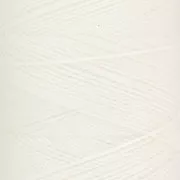 Bobina de hilo encerado Linhasita para micro macramé 0,5 mm - Luz Negra blanco metalizado