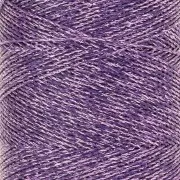 Bobina de hilo encerado Linhasita para micro macramé 0,5mm - Violeta metalizado (Purpura)