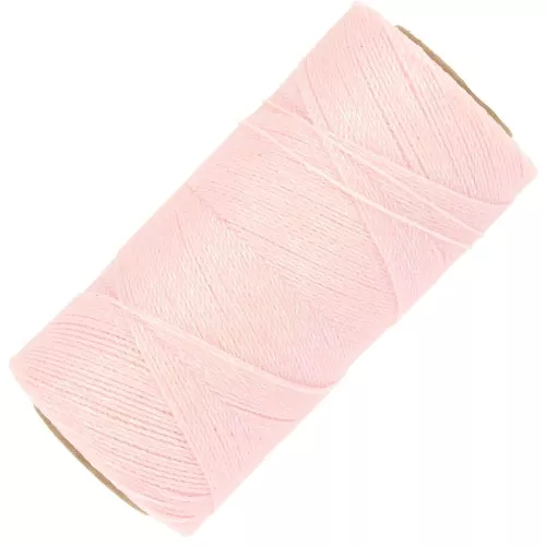 Bobina de hilo encerado Linhasita para micro macramé 0,5mm - Rosa iridiscente (Flamingo)