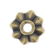 Flor por remachar 10 mm bronce