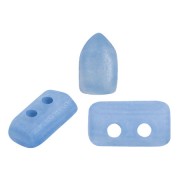 Cuentas de vidrio Piros® by Puca® 2x5 mm - Blue Opal Mat x10g|raw }}
