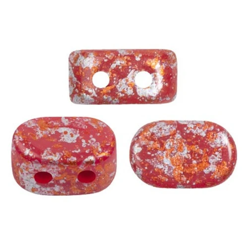Cuentas de vidrio Lipsi® de Puca® 4x6 mm - Granadina Opal Bronce x10g