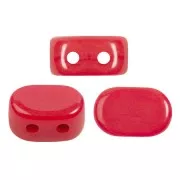 Cuentas de vidrio Lipsi® de Puca® 4x6 mm - Grenadine Opal x10g