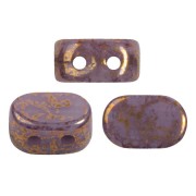 Cuentas de vidrio Lipsi® de Puca® 4x6 mm - Amethyst Opal Bronze x10g|raw }}