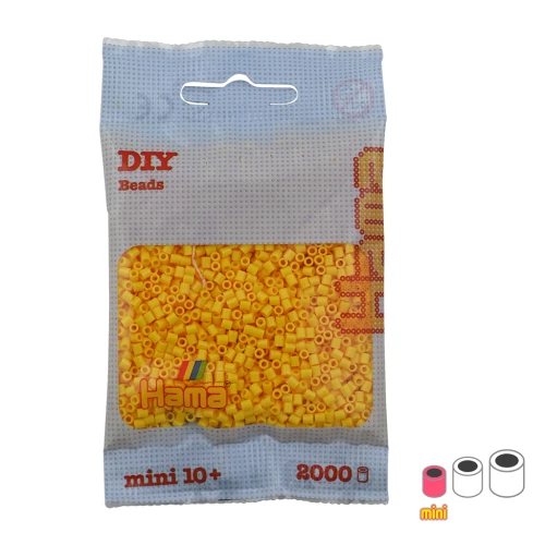 HAMA Beads Mini Amarillo (n°03) x2000
