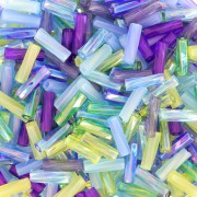 Mix Bugles Twist Miyuki 6 mm TW206/MIX-01 - Jeweltone x10g