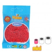 HAMA Beads Mini Roja (n°05) x2000