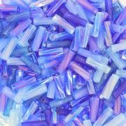 Mezcla Bugles Twist Miyuki 6 mm TW206/MIX-02 - Blueberry Pie x10g|raw }}