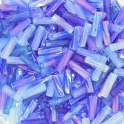 Mezcla Bugles Twist Miyuki 6 mm TW206/MIX-02 - Blueberry Pie x10g