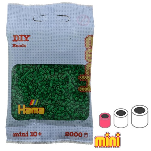 HAMA Beads Mini Verde (n°10) x2000