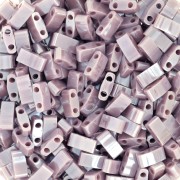 Miyuki Half Tila Beads 5x2.3x1.9mm HTL-0437 - Opaque Mauve Luster x10g|raw }}