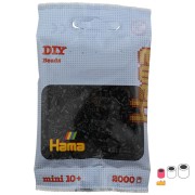 HAMA Beads Mini Negro (n°18) x2000|raw }}