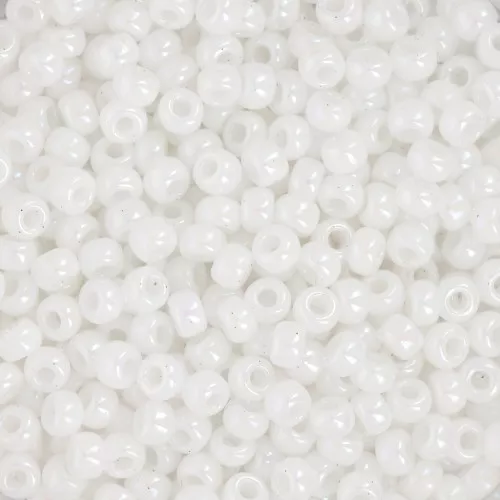 Rocalla Miyuki 8/0 0471 - White Pearl AB x8g