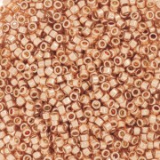 Toho Aiko 11/0 1.6 mm TA01PF551 - PF Galvanized Rose Gold x4g