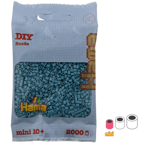 HAMA Beads Mini Turquesa (n°31) x2000