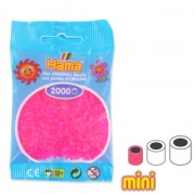 HAMA Beads Mini Fuchsia Néon (n°32) x2000|raw }}