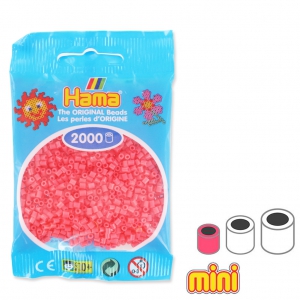HAMA Beads Mini Rouge Peach Pastel (n°44) x2000