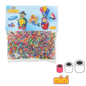 Surtido de HAMA Beads Mini 48 coulores x7500