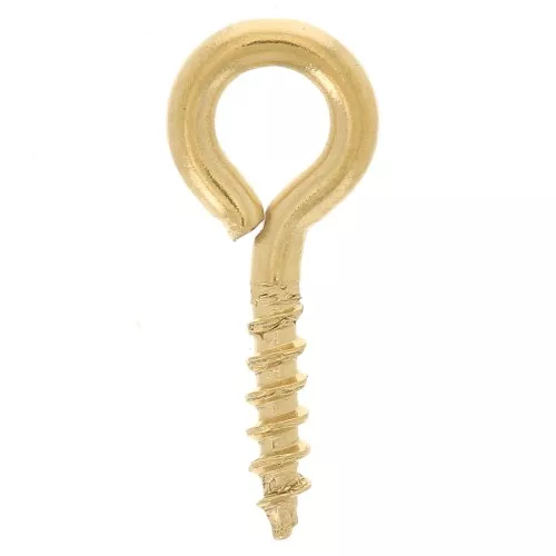 Ganchos atornillables con anilla 5x10 mm - Acero inoxidable 304L x10