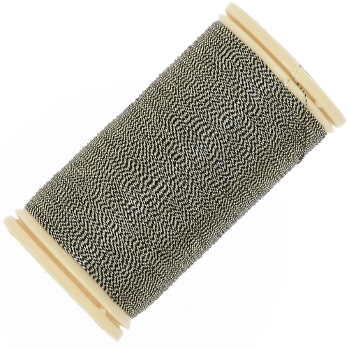 Au Chinois Hilo de bordar metálico n°40 - Oro moteado (105) x100m