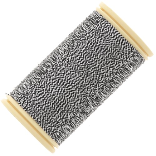 Au Chinois Hilo de bordar metálico n°40 - Plateado moteado (125) x100m