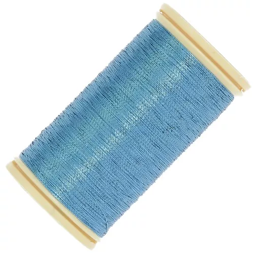 Au Chinois Hilo de bordar metálico nº 40 - Azul océano (222) x100m