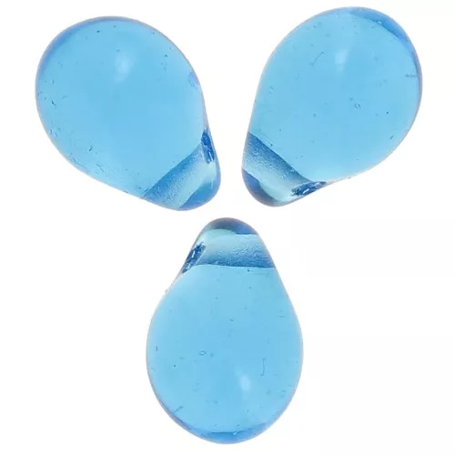 Gotas 5x7 mm - Aguamarina x25