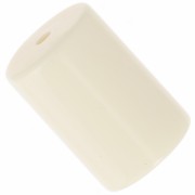 Cuentas cilíndricas 13x9 mm en resina opaca - Crudo x6|raw }}
