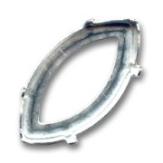 Engaste PureCrystal 4227 pera 32x17 mm plateado|raw }}