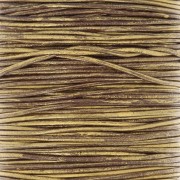Cordón de cuero europeo 1 mm - Bronce x1m|raw }}