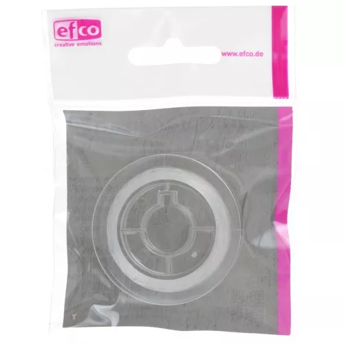 Hilo elástico de poliéster 0,5 mm - Efco - Transparente x10m