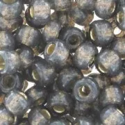 Rocalla Miyuki Duracoat 8/0 4251 - Dyed Smoke Gray Silverline x8g