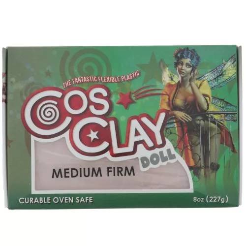 Cosclay Doll arcilla polimérica - Medium Firm - Warm Beige x227g