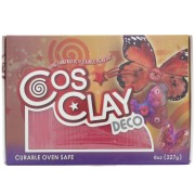 Arcilla polimérica Cosclay Deco - Rojo x227g