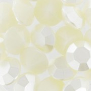 Cabujón redondo 8 mm Cream Pearl x20