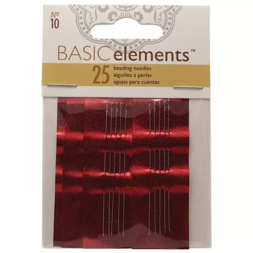 Agujas para enfilar n°10 - Acero x25