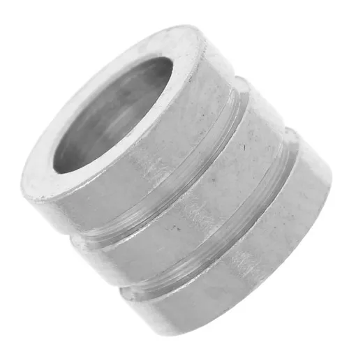 Cuenta tubo ranurado 8x6,5 mm agujero grande - acero inoxidable 304L x1