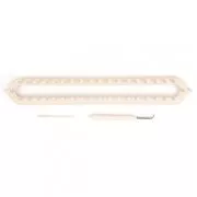 Tejedora forma long para bufanda