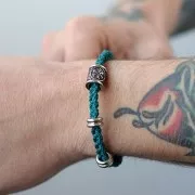 Cuentas arandelas agujero grande 10x5 mm - Acero inoxidable 304L x5