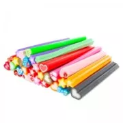 Surtido de Cañas arcilla polimerica 5x50 mm Símbolos x5