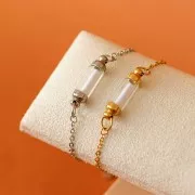 Entrepieza tubo desenroscable para rellenar 30x8 mm - Acero inoxidable 304L x1