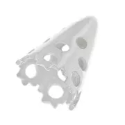 Enganche para colgante PureCrystal para 6000 15x7.5 mm Plata 925 x1