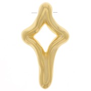 Colgante cruz irregular 36x20 mm - Dorado con oro fino x1|raw }}