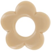 Colgante flor 21 mm en resina opaca - Mocha musgo x1|raw }}