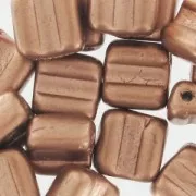 Groovy Tiles 6 mm Light Copper Mat x20