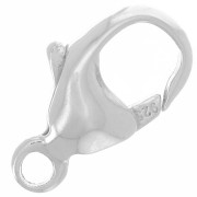 Cierre mosquetón 11 mm - Plata de ley 925 x1|raw }}