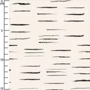 Tejido Batista Graphik - Atelier Brunette - Chalk Off White x10cm