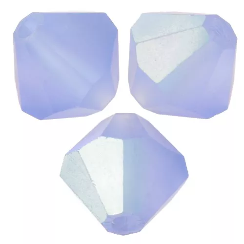 Preciosa rondelle cuentas - Cuenta 6 mm - Zafiro AB mate x12