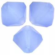 Preciosa cuenta rondelle - Cuenta 6 mm - Zafiro mate x12