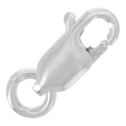 Cierre mosquetón 7 mm - Plateado 925 x1|raw }}